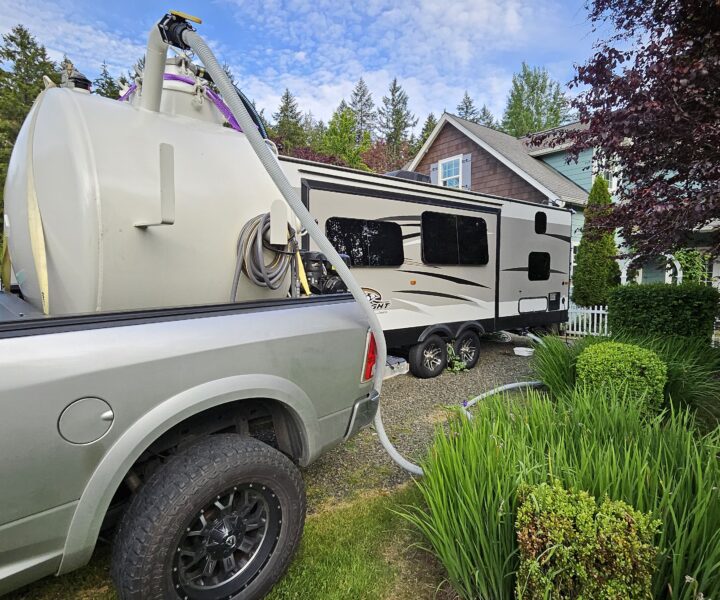 Cozy Cove Restroom Trailer Rentals RV Septic Pumping near me
