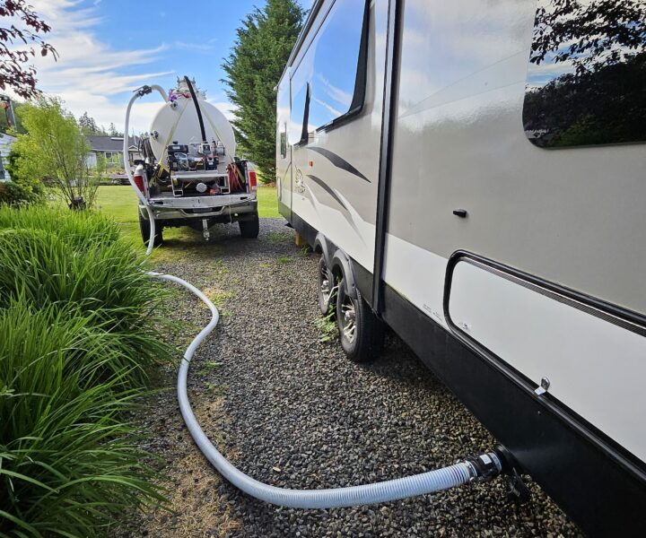 Cozy Cove Restroom Trailer Rentals offers RV Septic Pumping near me